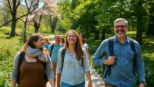 health benefits of outdoor activities and nature walks