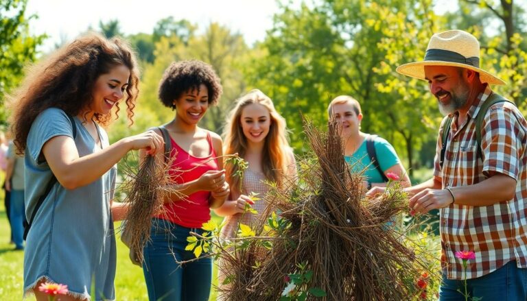 nature outdoor art projects